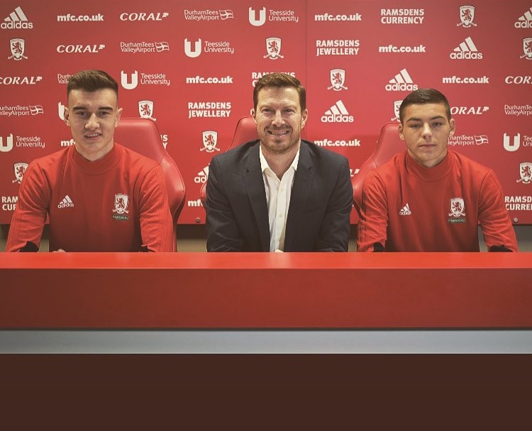 Ste Walker signs 1st Professional Contract at Middlesbrough