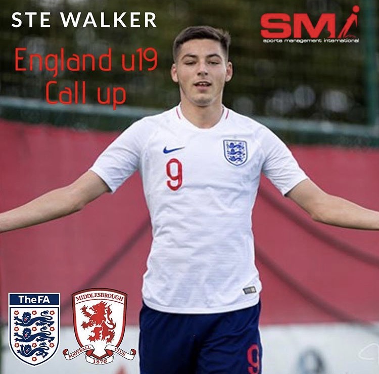 England U19 call up for Ste Walker