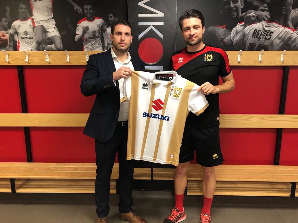 Russell Martin signs for MK Dons