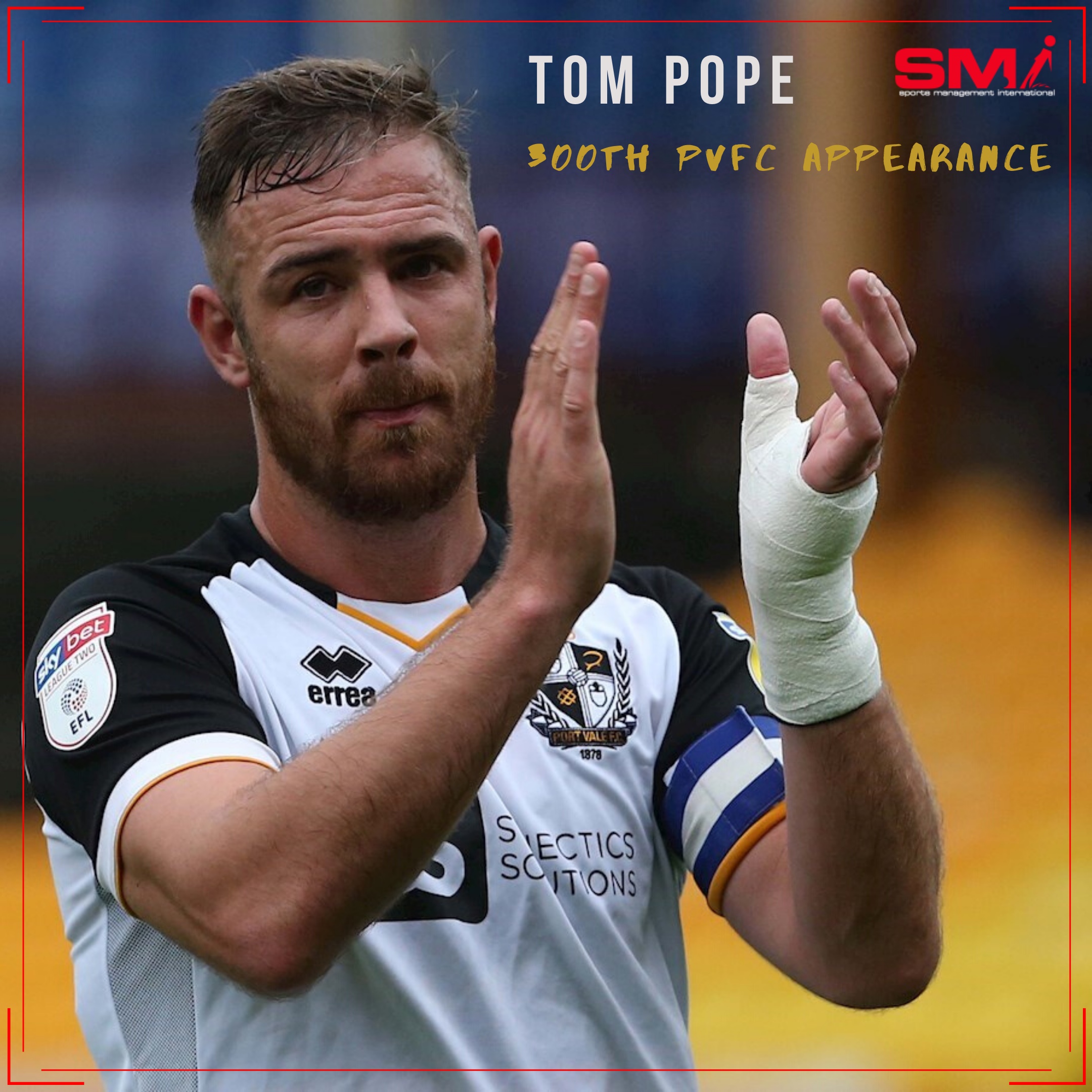 Tom Pope 300 not out