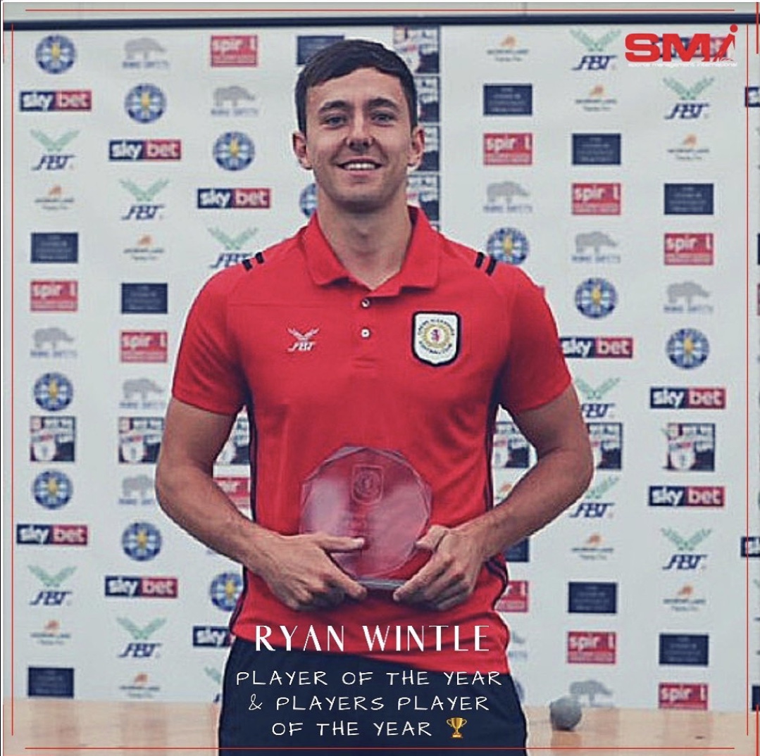 Sweeping the awards for Ryan Wintle