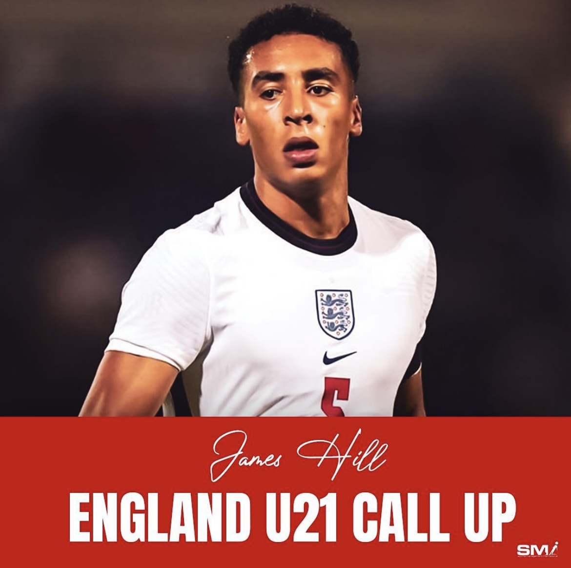 James Hill England u21 call up!!