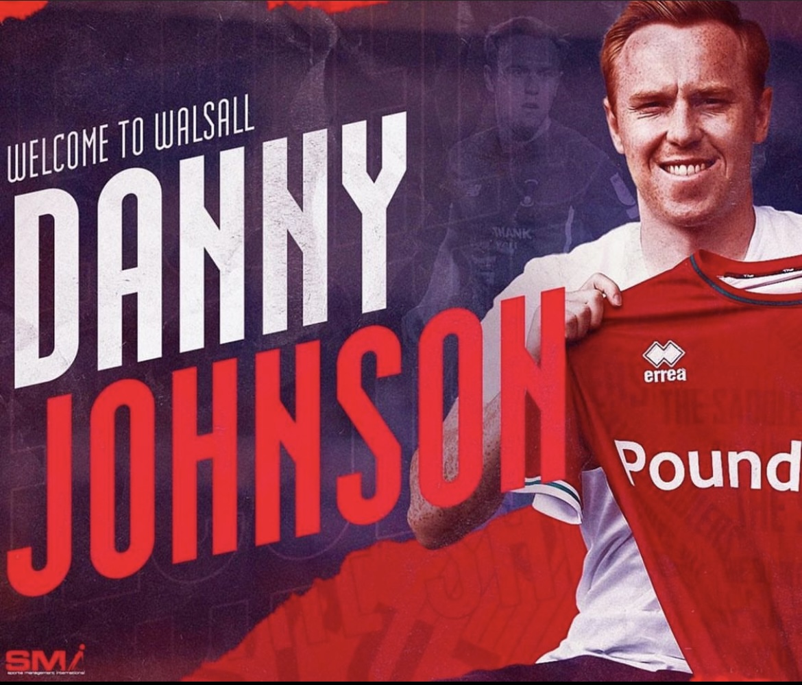 Danny Johnson joins Walsall